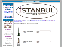 Tablet Screenshot of masakiralamaistanbul.com